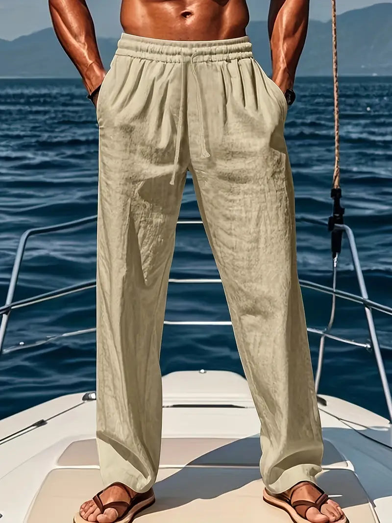 Darcy | Breathable Fabric Wide Cut pants 3