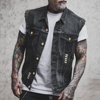 Victor | Classic And Versatile Men's Denim Vest