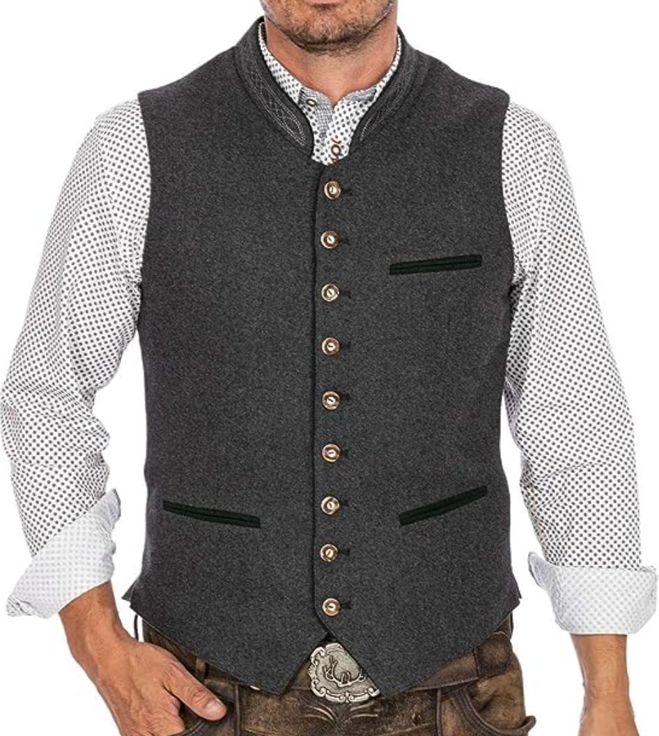 Drune | Men's Vest with a Stylish Traditional Look 0
