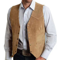 Christian | Classic And Stylish Suede Look Western Vest