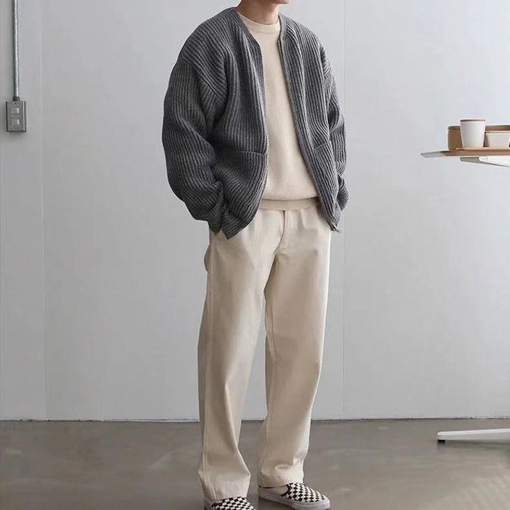 Drune | Up Vest Long Sleeves Knitted Vest Men's Knitwear 2