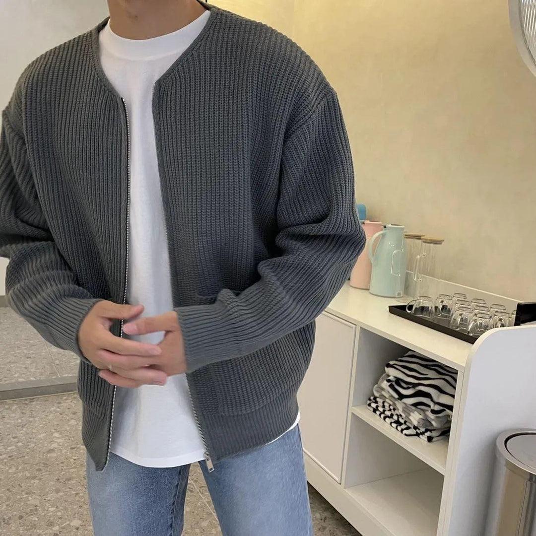 Drune | Up Vest Long Sleeves Knitted Vest Men's Knitwear 6