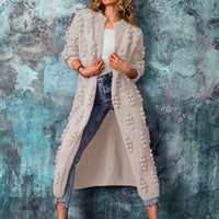 Sophie | Elegant and Warm Longline Trench Cardigan