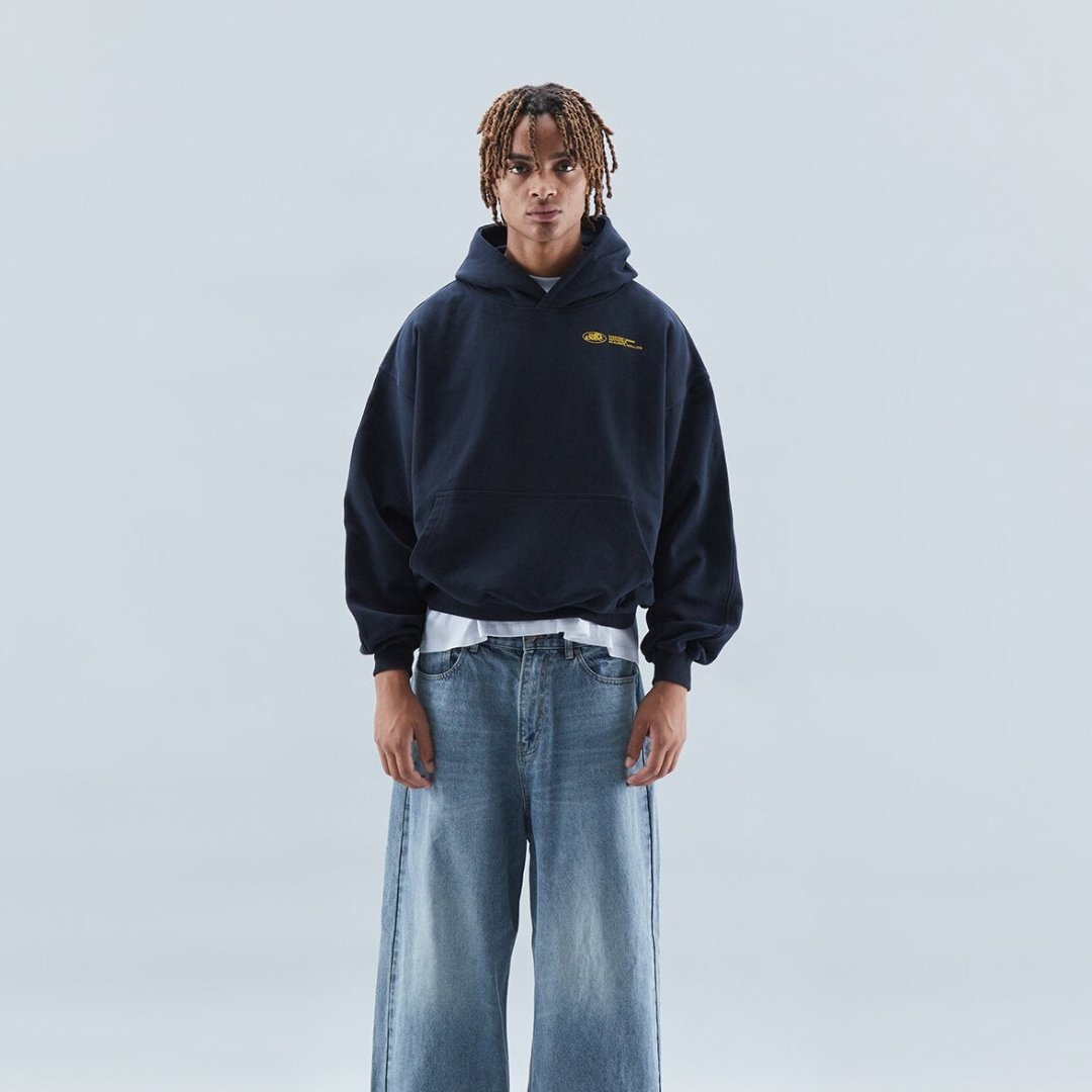 Edward | Unisex Oversized Heavyweight Fleece Pullover Hoodie 2