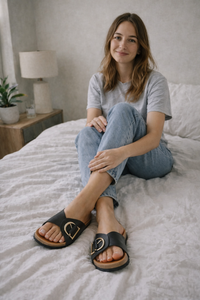 Katherine | Effortless Everyday Style Chic Buckled Sandals