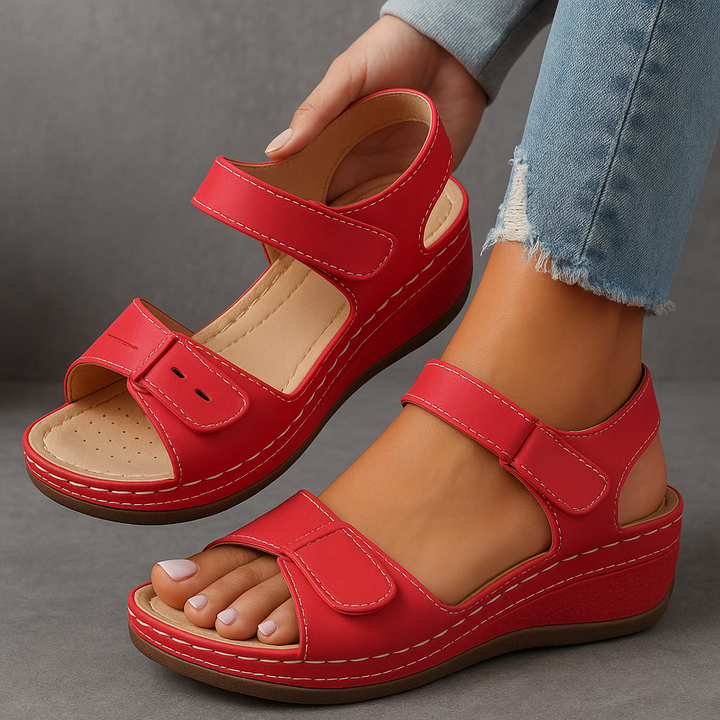 Eliana | Elegant and Timeless Orthopedic Wedge Sandals 6