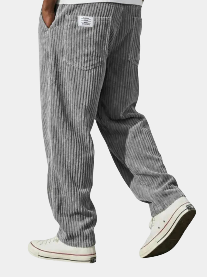 Elias | Premium and Relaxed Men Corduroy Trousers 1
