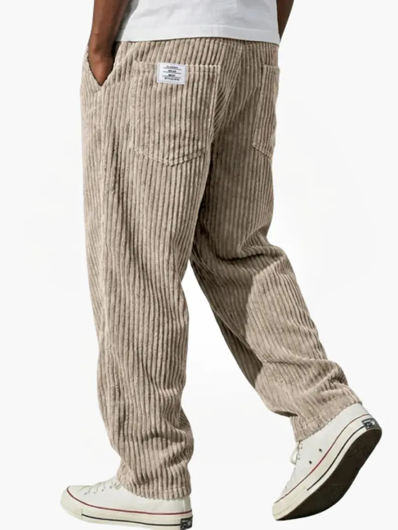 Elias | Premium and Relaxed Men Corduroy Trousers 3