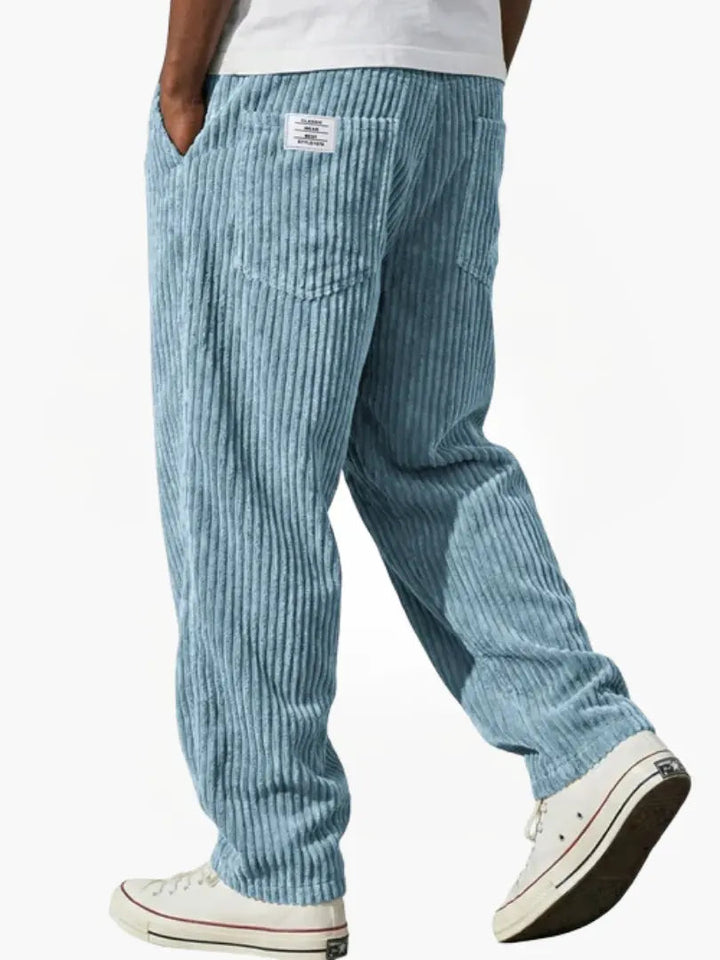 Elias | Premium and Relaxed Men Corduroy Trousers 4