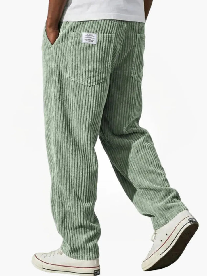 Elias | Premium and Relaxed Men Corduroy Trousers 5
