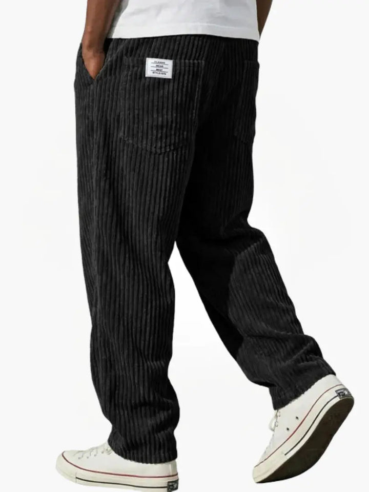 Elias | Premium and Relaxed Men Corduroy Trousers 7