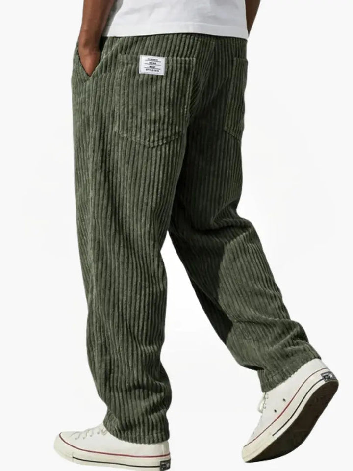 Elias | Premium and Relaxed Men Corduroy Trousers 8