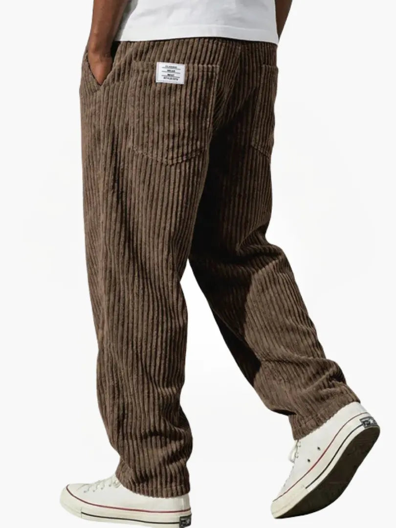 Elias | Premium and Relaxed Men Corduroy Trousers 9