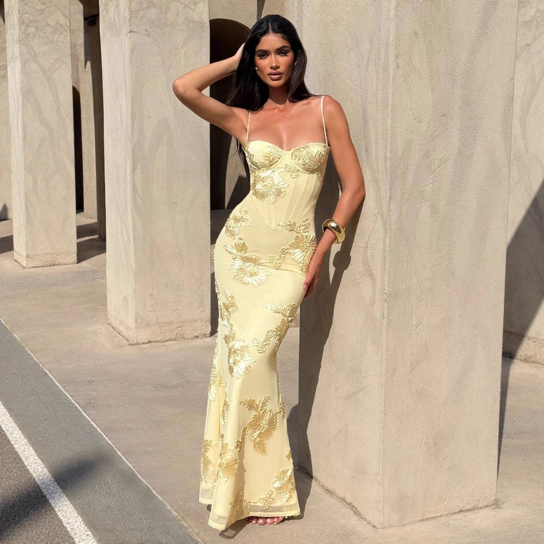 Ella | Stunning Wedding Guest Dress For Floral Formal Occasions 2