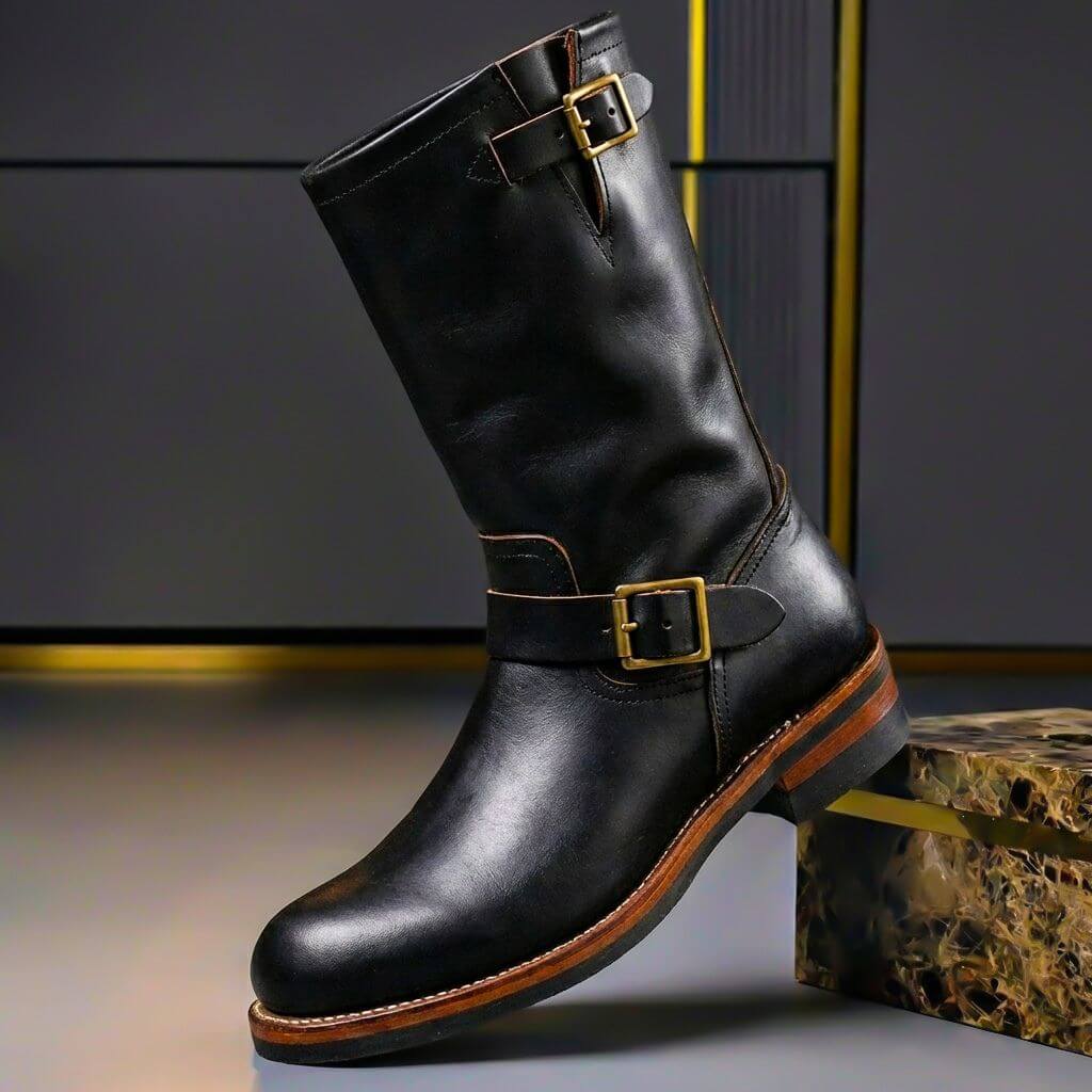 Elliot | Timeless Distressed Leather Heritage Boots 3