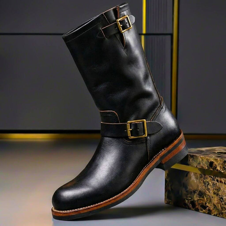 Elliot | Timeless Distressed Leather Heritage Boots 3
