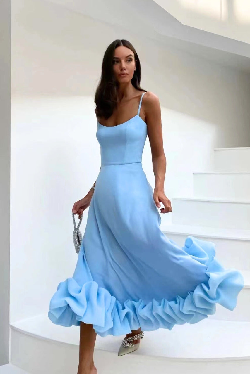 Emma | Stylish and Flowing Evening Wedding Guest Dress 1