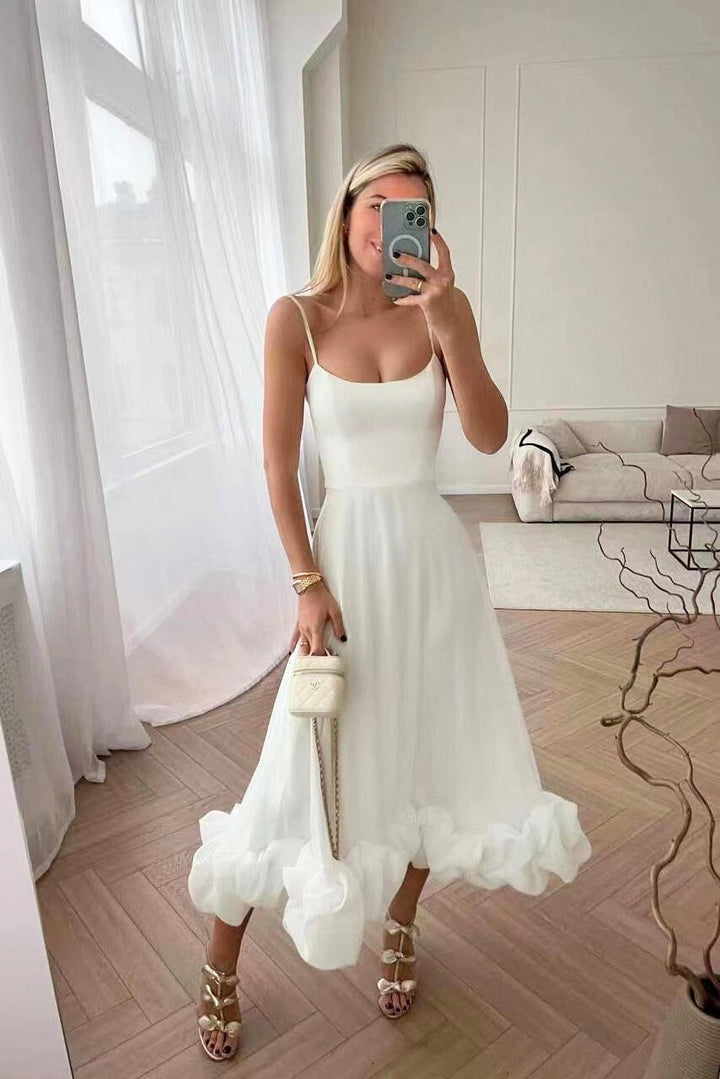 Emma | Stylish and Flowing Evening Wedding Guest Dress 4
