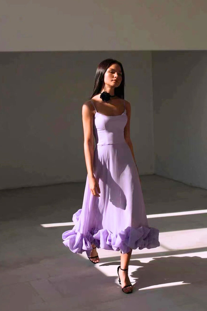 Emma | Stylish and Flowing Evening Wedding Guest Dress 7