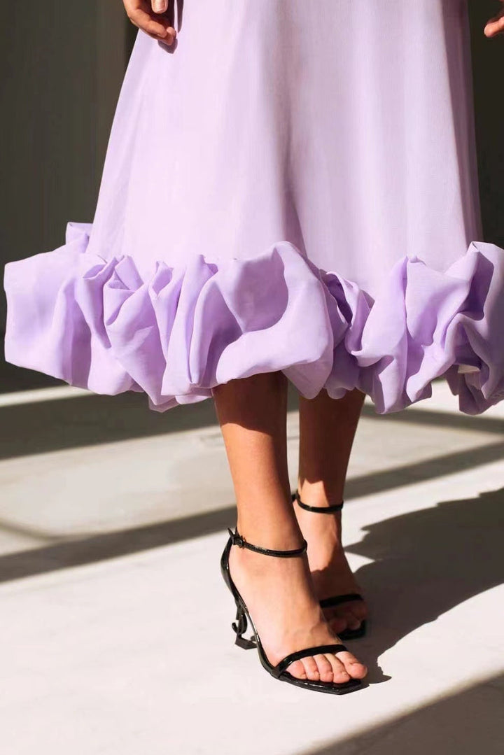 Emma | Stylish and Flowing Evening Wedding Guest Dress 8