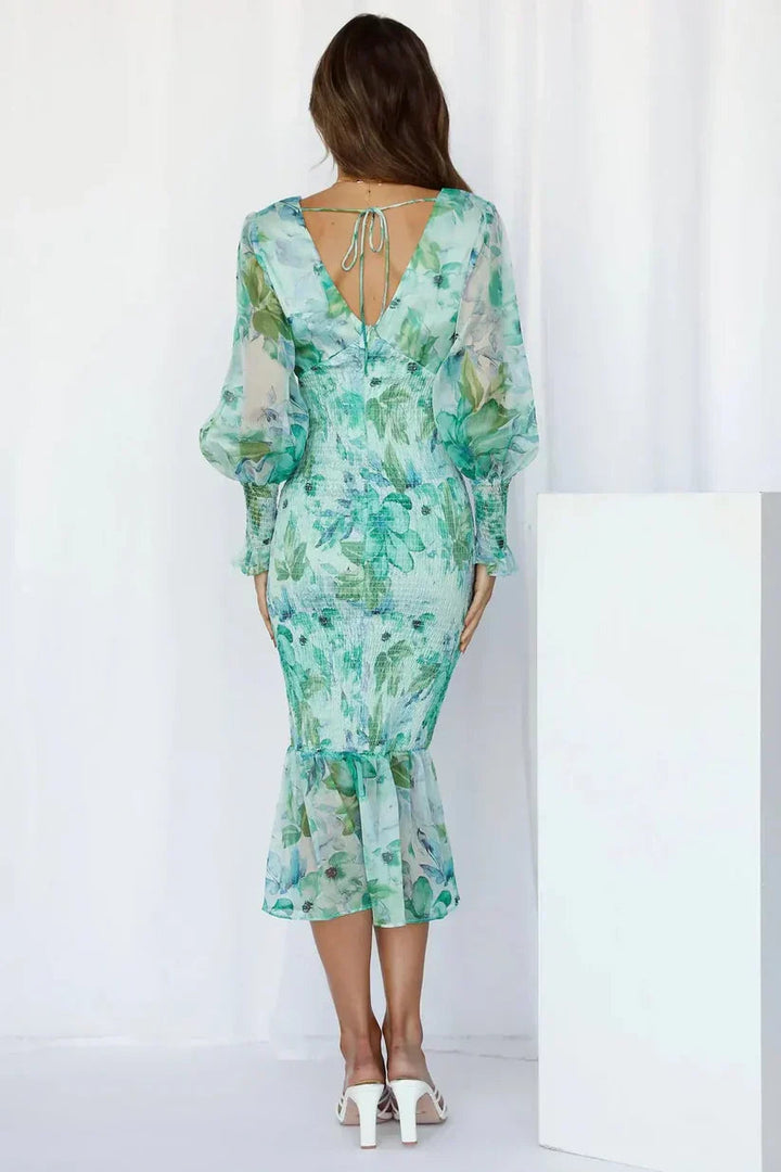 Emma | Vibrant Floral Wedding Guest Dress 6