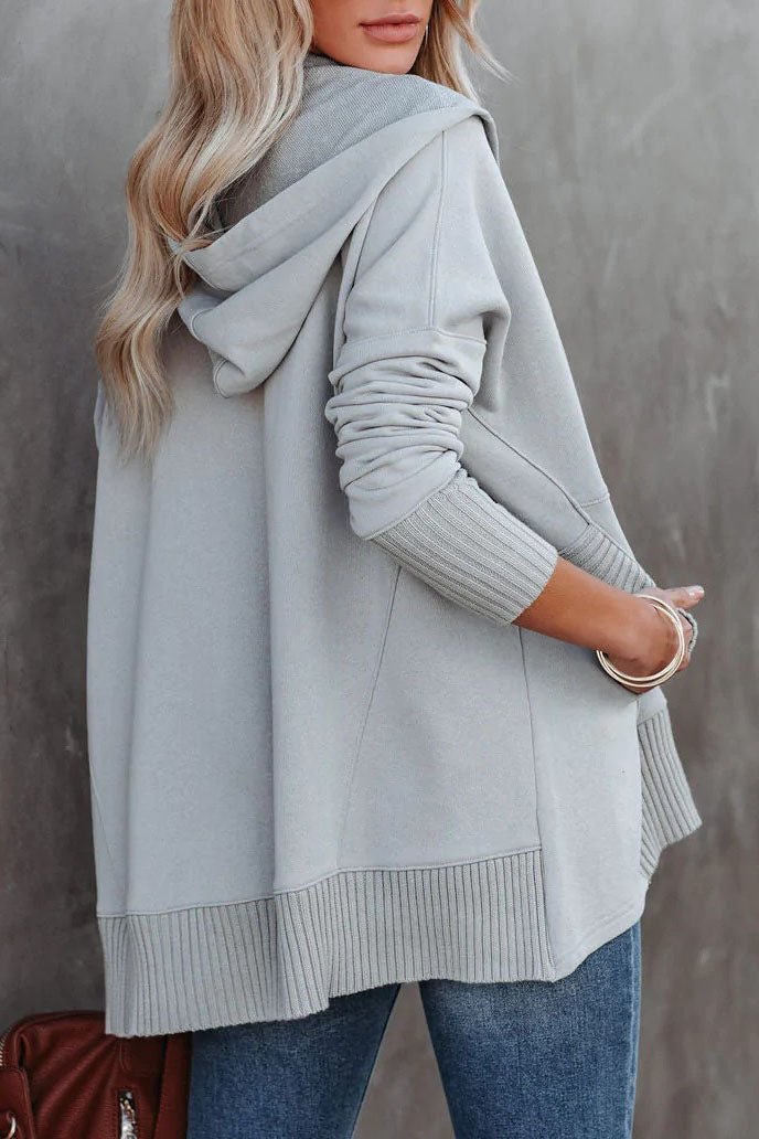 Emma | Women's Relaxed-Fit Hooded Drawstring Pullover Tunic Sweatshirt 5