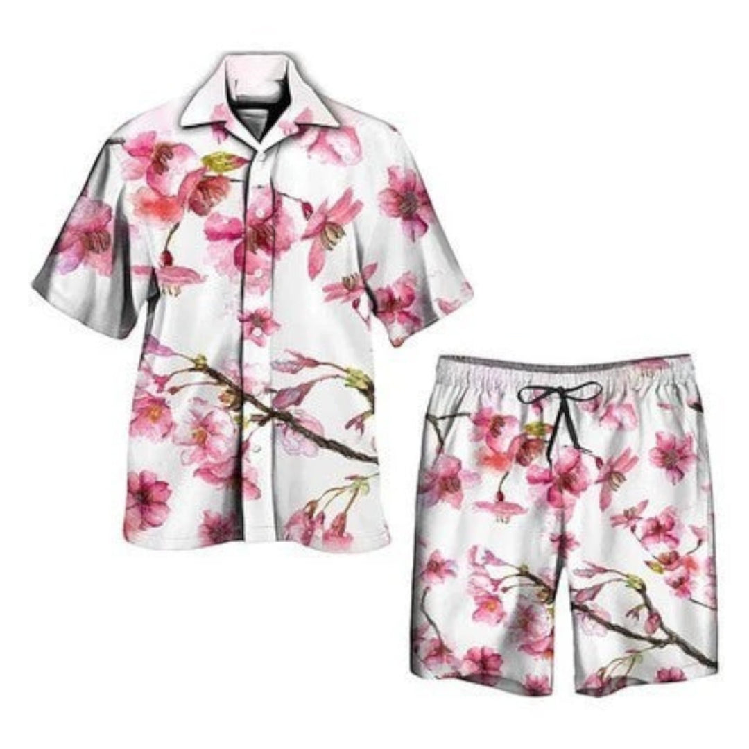 Ethan | Tropical Summer Shirt & Shorts 8