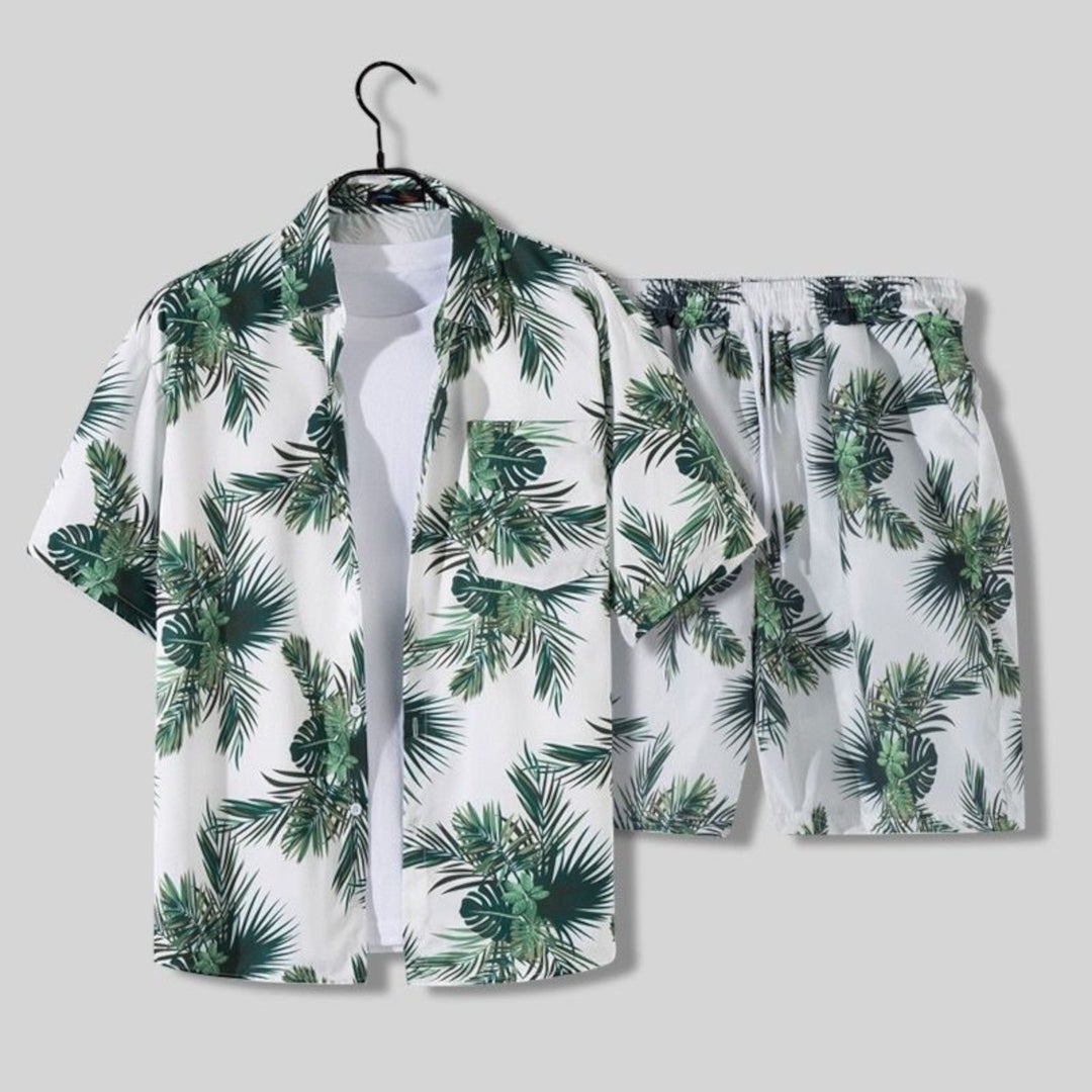 Ethan | Tropical Summer Shirt & Shorts 9