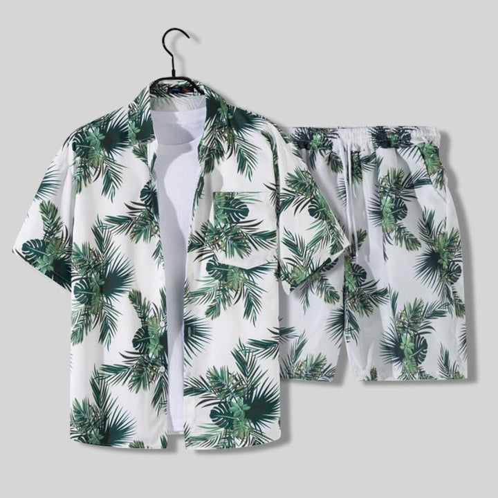 Ethan | Tropical Summer Shirt & Shorts 9
