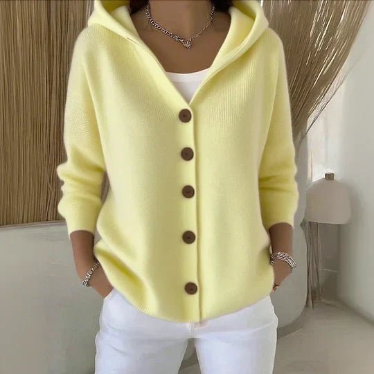 Eva | Relaxed-Fit Hooded Knit Cardigan 3