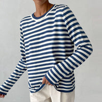 Isabella | Comfortable & Nautical Striped Knit Sweater