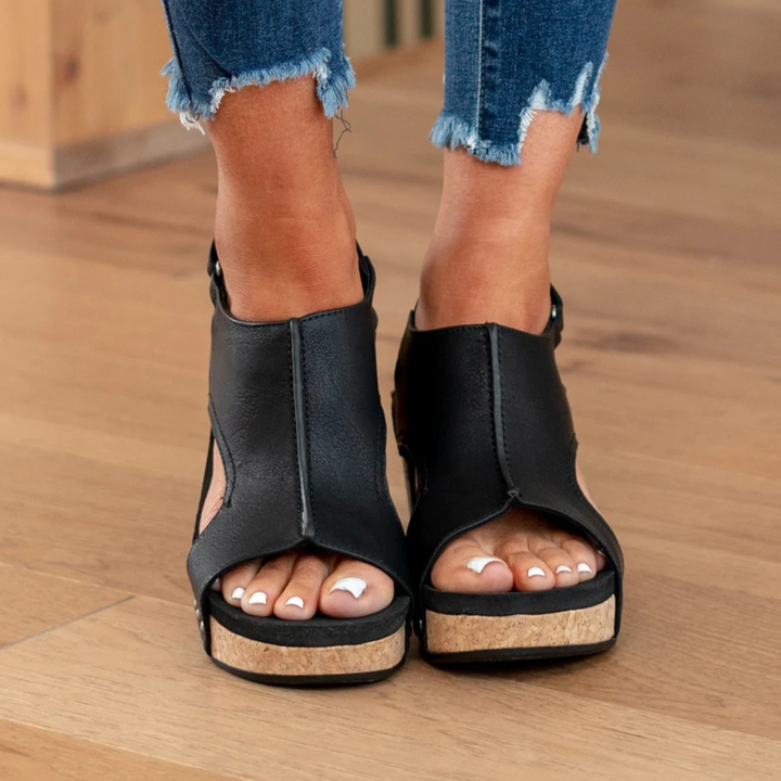Everly | Stylish and Supportive Orthopedic Wedge Sandals 4