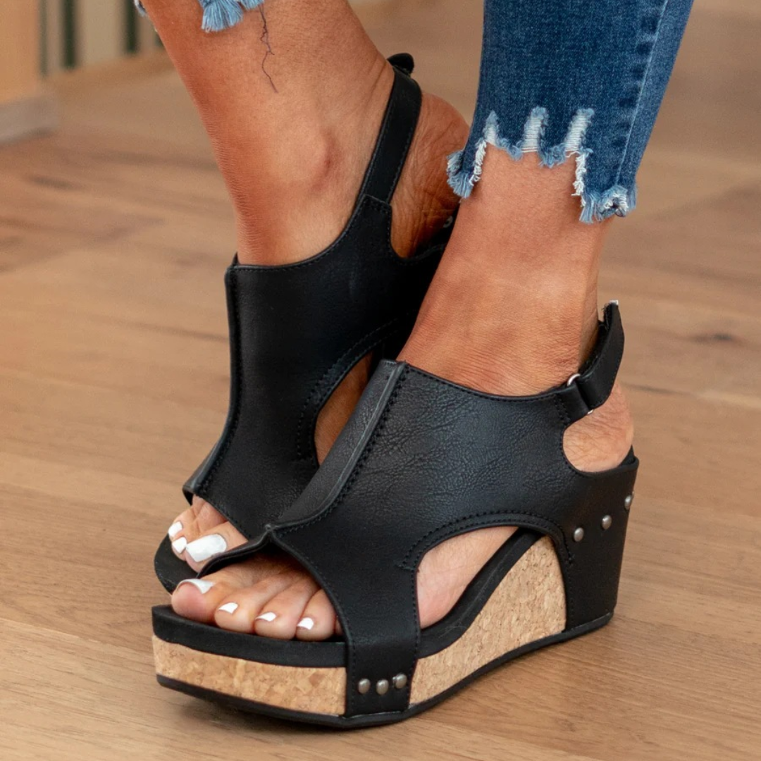 Everly | Stylish and Supportive Orthopedic Wedge Sandals 5