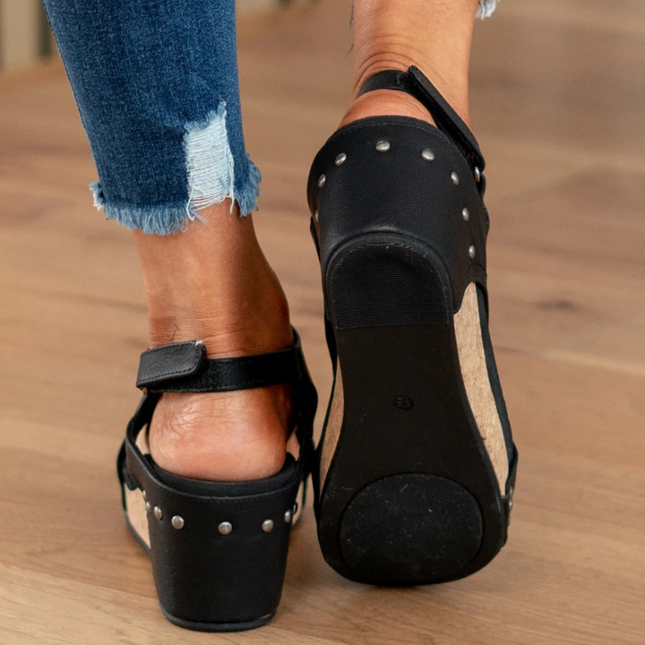 Everly | Stylish and Supportive Orthopedic Wedge Sandals 7