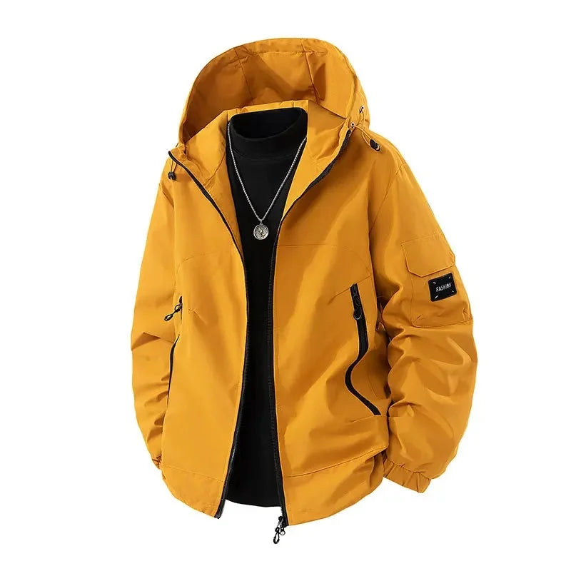 Frank | Weatherproof ski jacket with hood 0