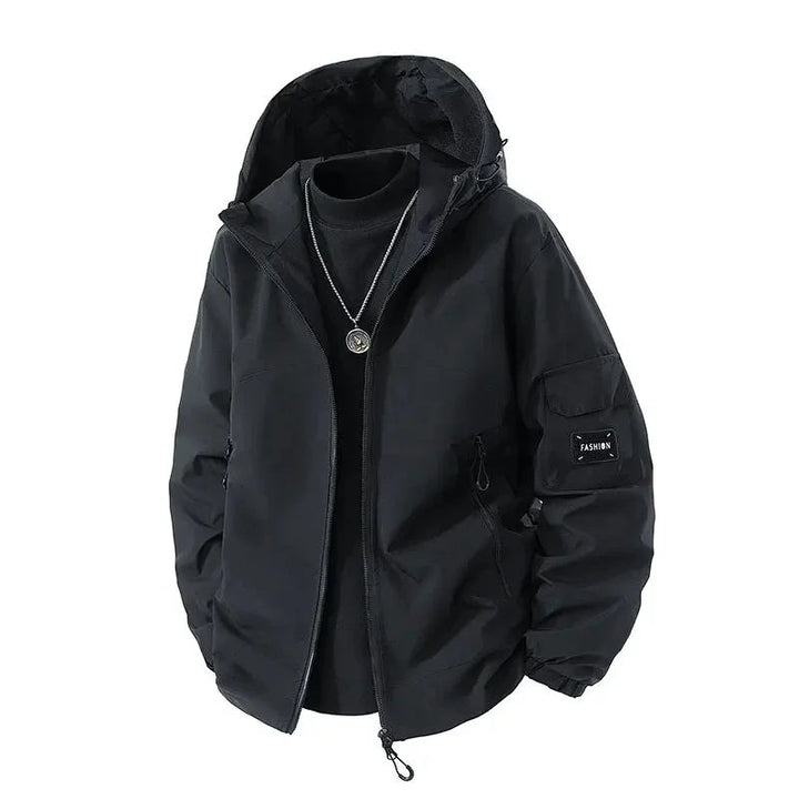 Frank | Weatherproof ski jacket with hood 4