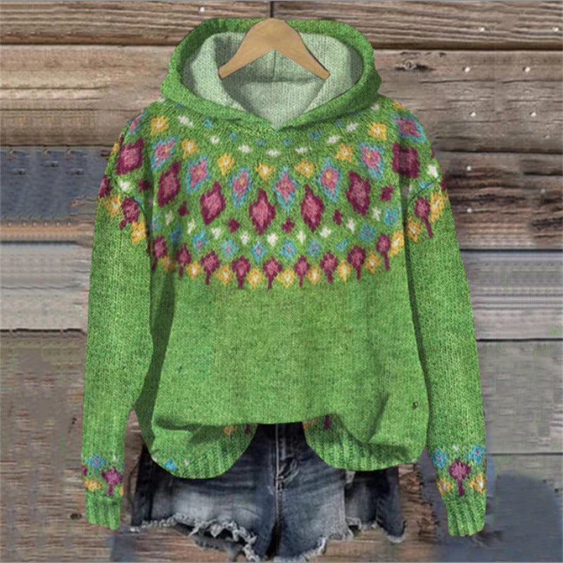 Gabrielle | Ethnic Retro Hoodie 5