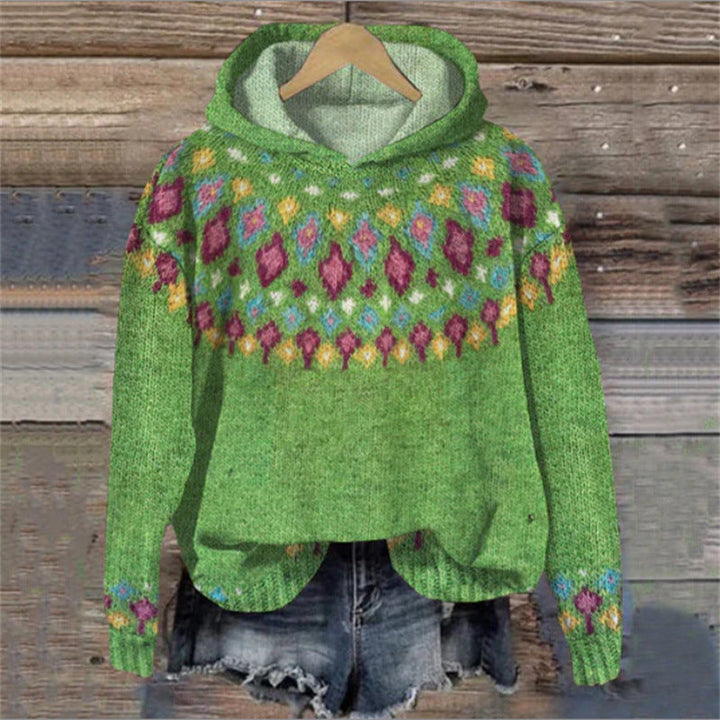 Gabrielle | Ethnic Retro Hoodie 5