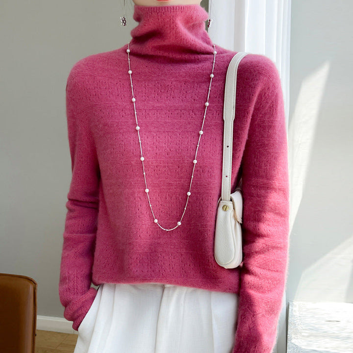 Gabrielle | Serene Wool Turtleneck Sweater 1