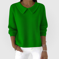 Kristin | Elegance and Relaxed Fit Knit Sweater