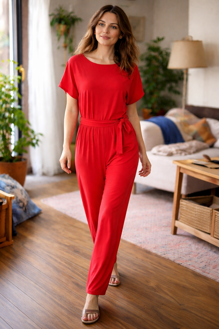 Grace | Elegant And Effortless Wide Leg Jumpsuit 0