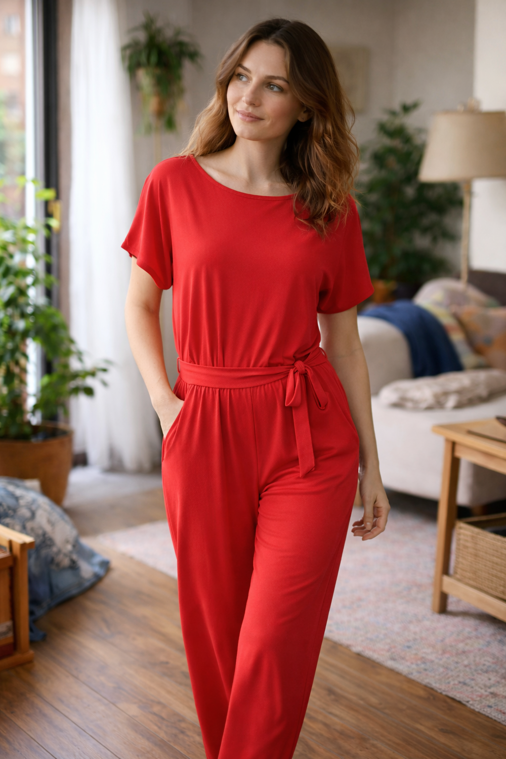 Grace | Elegant And Effortless Wide Leg Jumpsuit 2