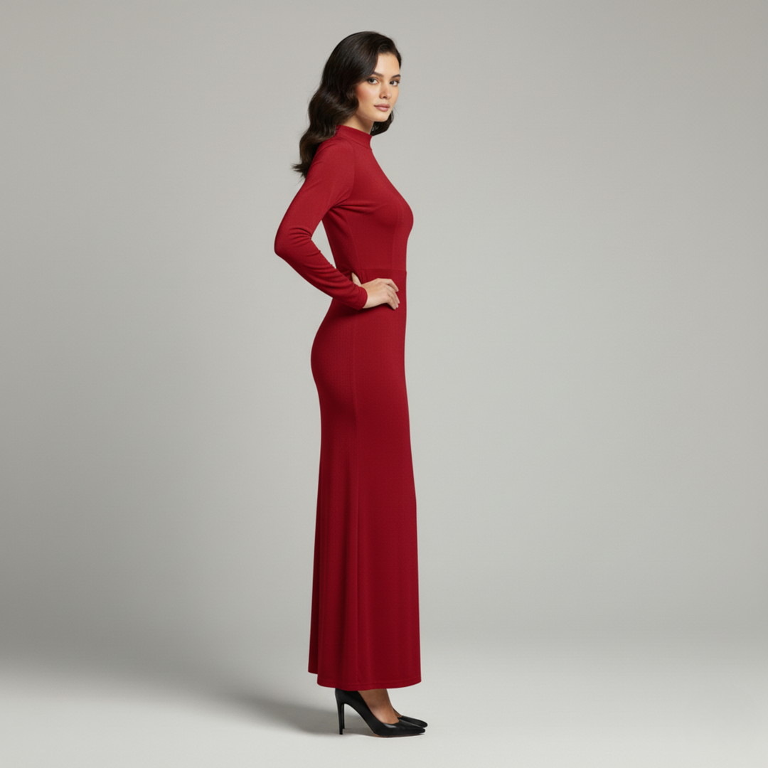 Grace | Long-Sleeve Maxi Dress for Graceful Elegance 3