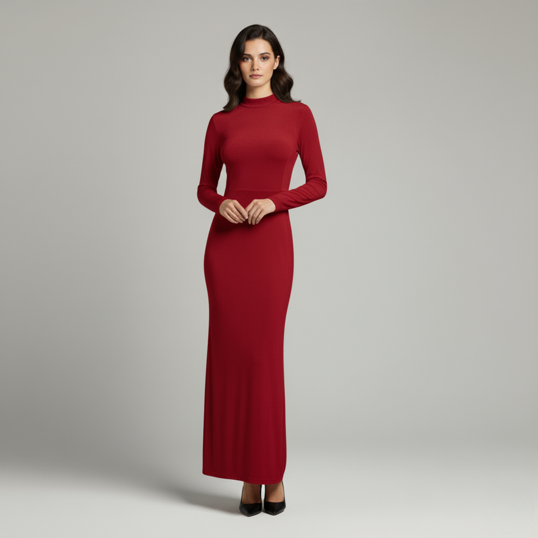 Grace | Long-Sleeve Maxi Dress for Graceful Elegance 5