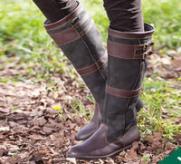 Elena | Elegant and Waterproof Knee-High Leather Boots