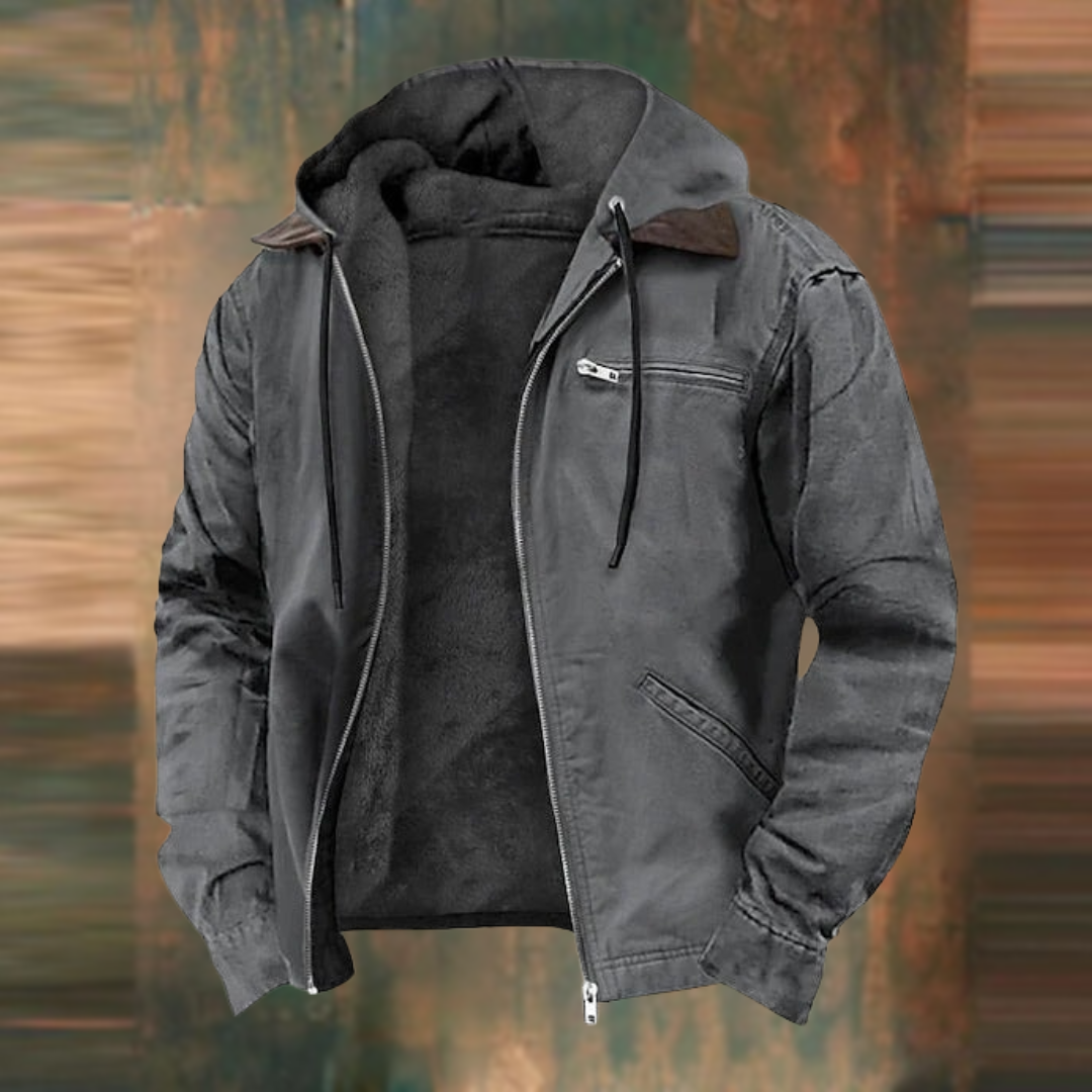 Henry | Jacket with zipper and hood 3