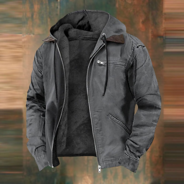 Henry | Jacket with zipper and hood 3