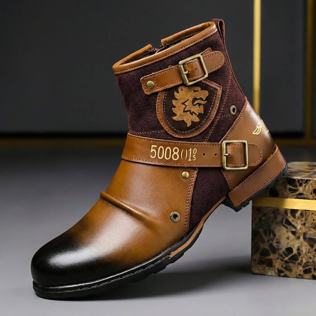 Henry | Sophistication Suede Heritage Leather Boots 0