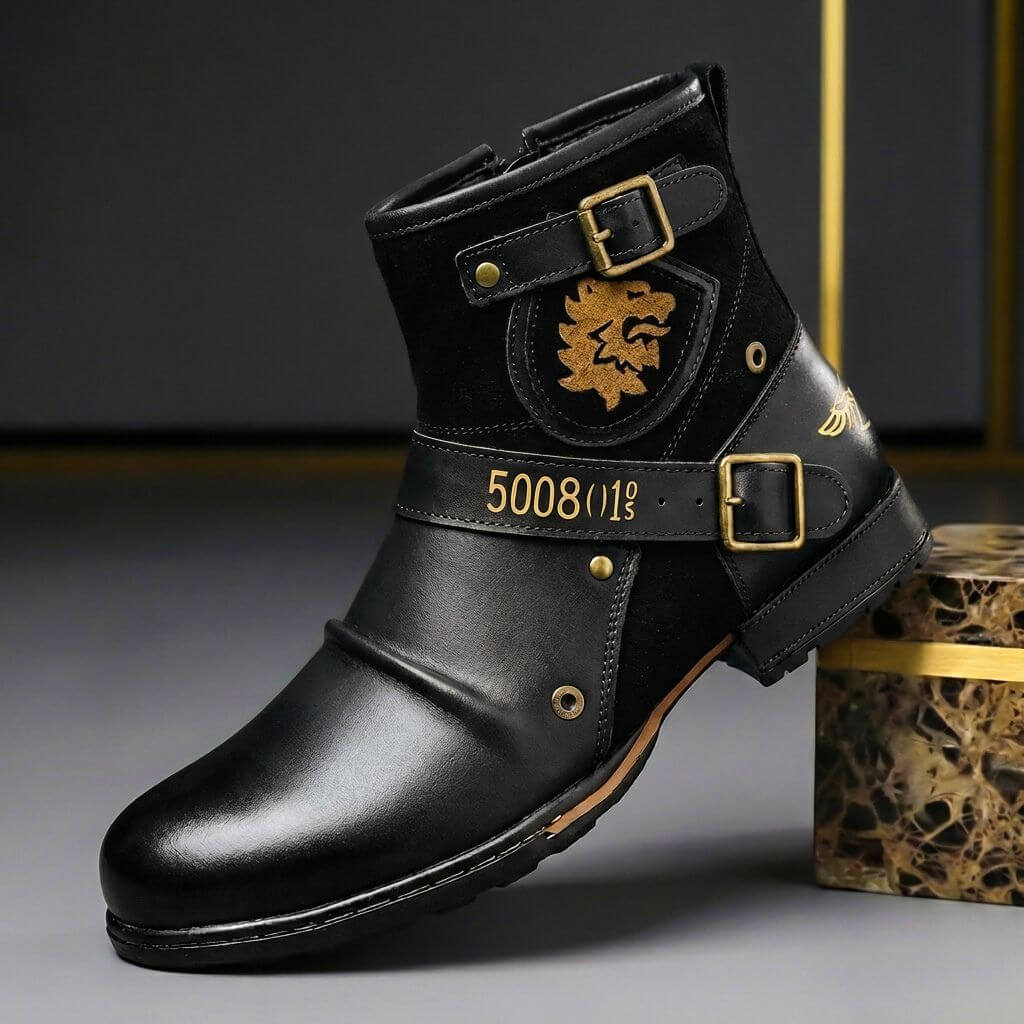 Henry | Sophistication Suede Heritage Leather Boots 2