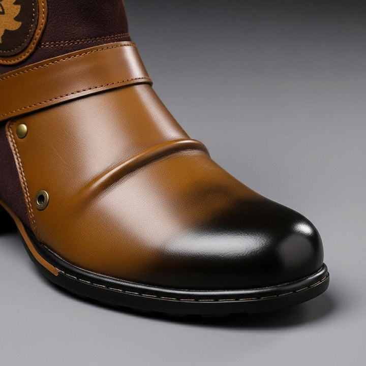 Henry | Sophistication Suede Heritage Leather Boots 4